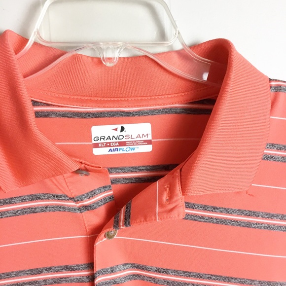 grand slam airflow polo shirts